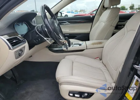 2018 BMW 750 Xi из США, поврежденный, VIN WBA7F2C53JB238475